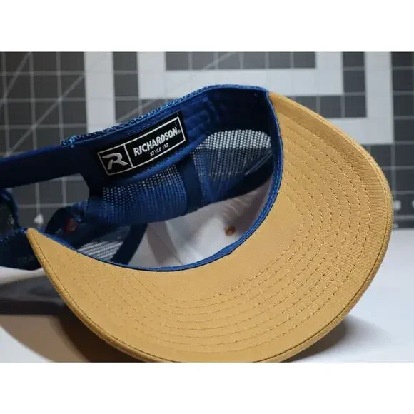 Richardson Trucker Cap Unisex Adjustable Veterans Employee Network Chevron - Picture 3 of 3